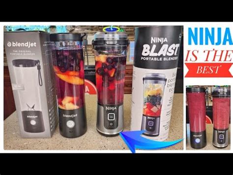 ninja blast portable blender vs blendjet 2